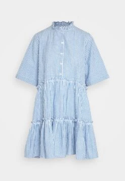 Stella Nova Halia Lue - Shirt Dress - Blue/Cream -Modern Classic Shoes Store 1526d27a3c4c47d8a7e7ea93a77617d4