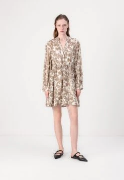 SAMSØE SAMSØE AMELIE DRESS - Shirt Dress - Greige