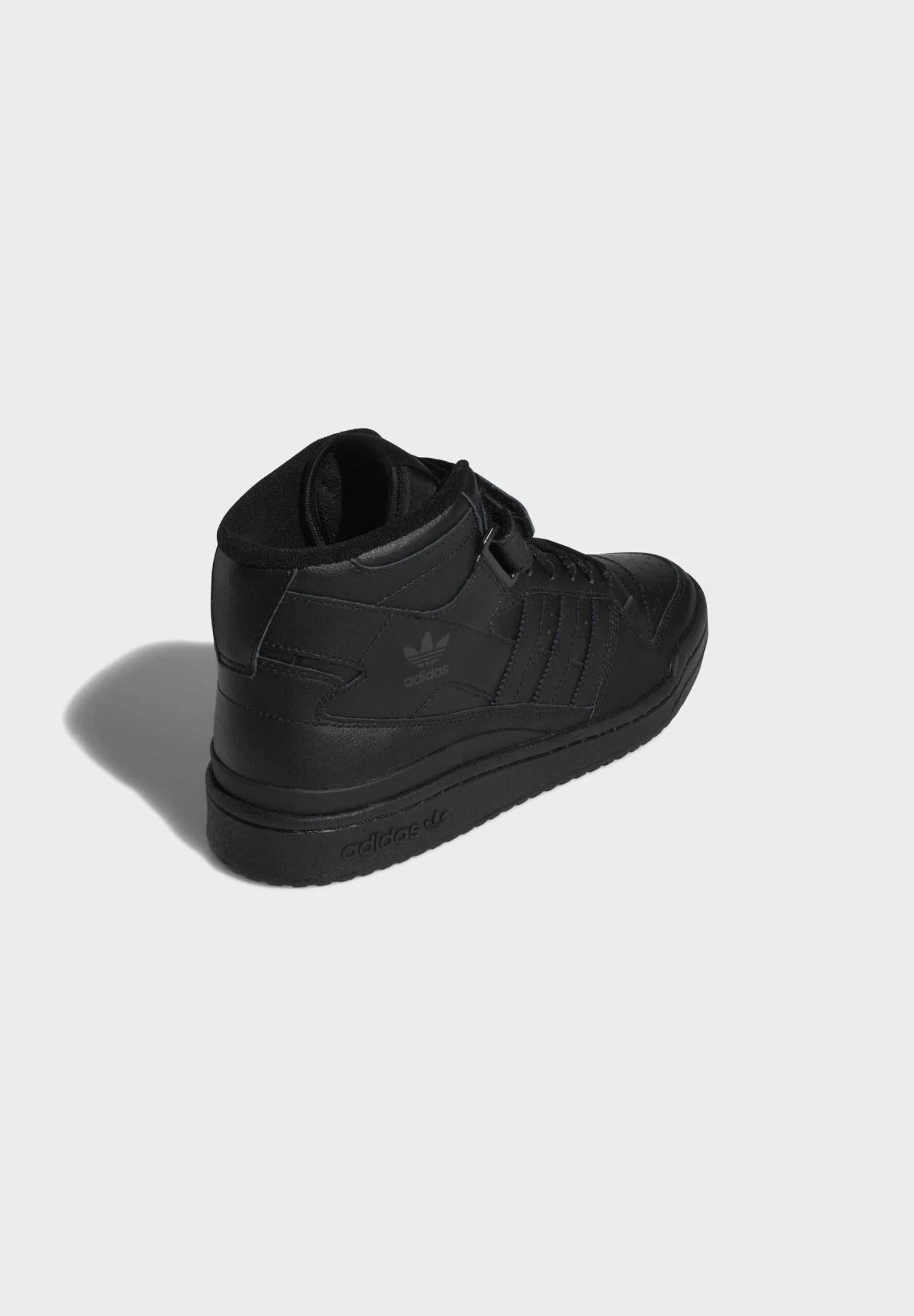 Adidas Originals Forum Mid Unisex - High-Top Trainers - Core Black/Core Black/Core Black 3 Adidas Originals Forum Mid Unisex - High-Top Trainers - Core Black/Core Black/Core Black - Image 3