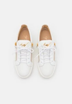 Giuseppe Zanotti Trainers - White/Gold -Modern Classic Shoes Store 160a073d98f24db79ff3ca7b7e4d9642