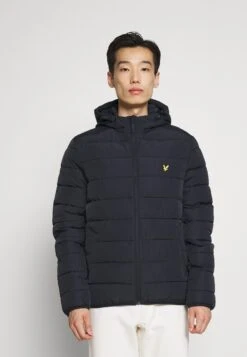 Lyle & Scott Lightweight Puffer Jacket - Light Jacket - Dark Navy