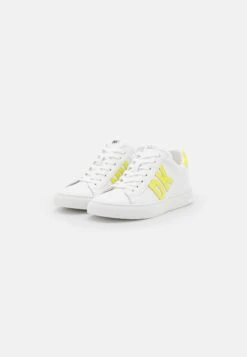 DKNY Abeni Lace Up- Trainers - Bright White/Chartreuse 9 DKNY Abeni Lace Up- Trainers - Bright White/Chartreuse -Modern Classic Shoes Store 179af3628d234f74b56fafa18716de56
