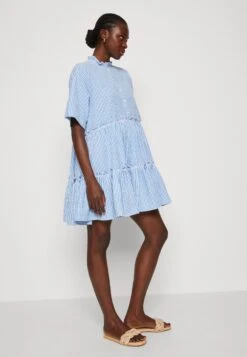 Stella Nova Halia Lue - Shirt Dress - Blue/Cream -Modern Classic Shoes Store 181239d5696b435d951cf9b76f033eb8