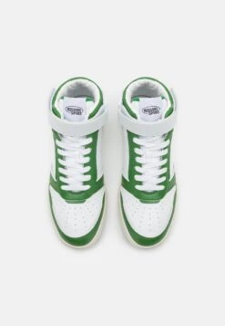 Unisex - High-Top Trainers - Green/White 9 Unisex - High-Top Trainers - Green/White -Modern Classic Shoes Store 18224e8c02de41b88e2b17a950ada32c