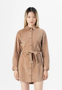 Roxy WAVY LIGHTS - Shirt Dress - Woodsmoke