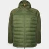 Water-Repellent Hybrid Jacket - Light Jacket - Dark Sage