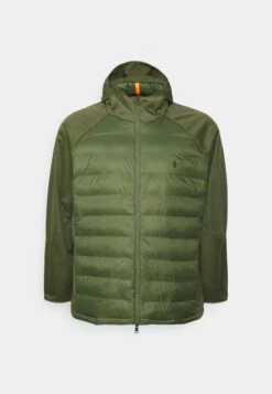 Water-Repellent Hybrid Jacket - Light Jacket - Dark Sage
