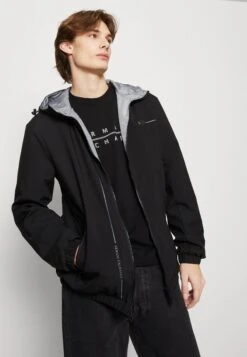 Armani Exchange Blouson - Windbreaker - Black/Zinc -Modern Classic Shoes Store 1a8fcf3dfad94b38bd2a4fd1dcfce8dd