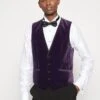 Hugo Waistcoat - Dark Purple