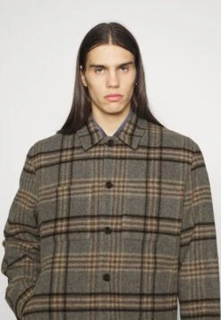 Les Deux Marseille Hybrid - Light Jacket - Dark Grey Melange/Dark Sand -Modern Classic Shoes Store 1bc8b0f6905f45bbb73aa4b8f9a14dfd