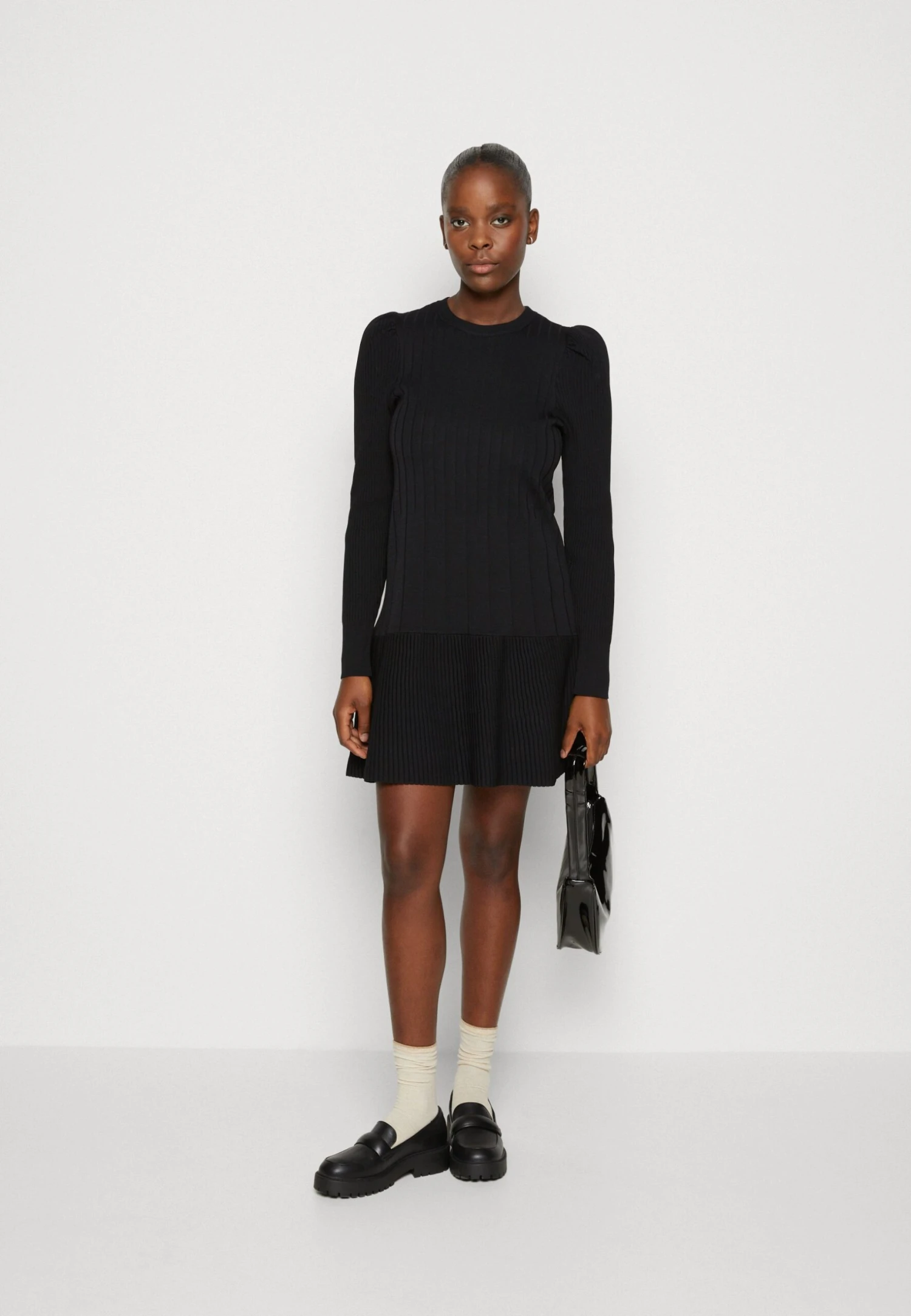 Yaselina Dress - Jumper Dress - Black 2 Yaselina Dress - Jumper Dress - Black - Image 2