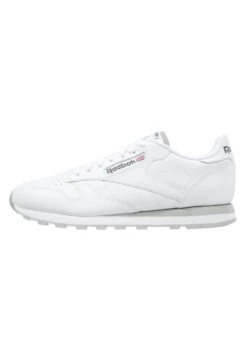 Reebok Classic CLASSIC LEATHER LOW-CUT DESIGN SHOES - Trainers - White/light Grey
