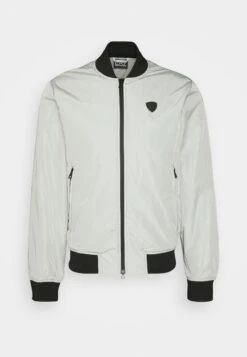 EA7 Emporio Armani Bomber Jacket - Light Grey -Modern Classic Shoes Store 1cf13c800e364205af2ed2c4a13365ce