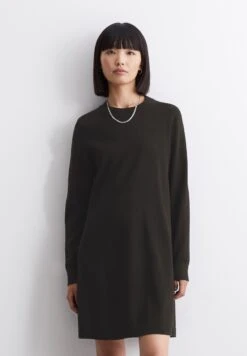 Marc O'Polo DENIM CREW NECK - Jumper Dress - Black