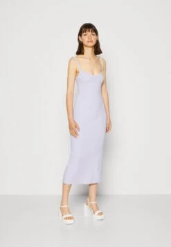 BEC + BRIDGE Zoey Midi Dress - Shift Dress - Pale Lilac