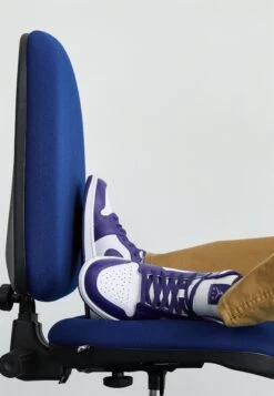 AIR JORDAN 1 MID - High-top Trainers - White/deep Royal Blue/university Red/neutral Grey/sail -Modern Classic Shoes Store 1df1bbed490245a8a7a8232344f7d5d9