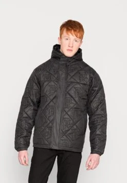 PRIMITIVE Quilted Puffer Jacket - Light Jacket - Black