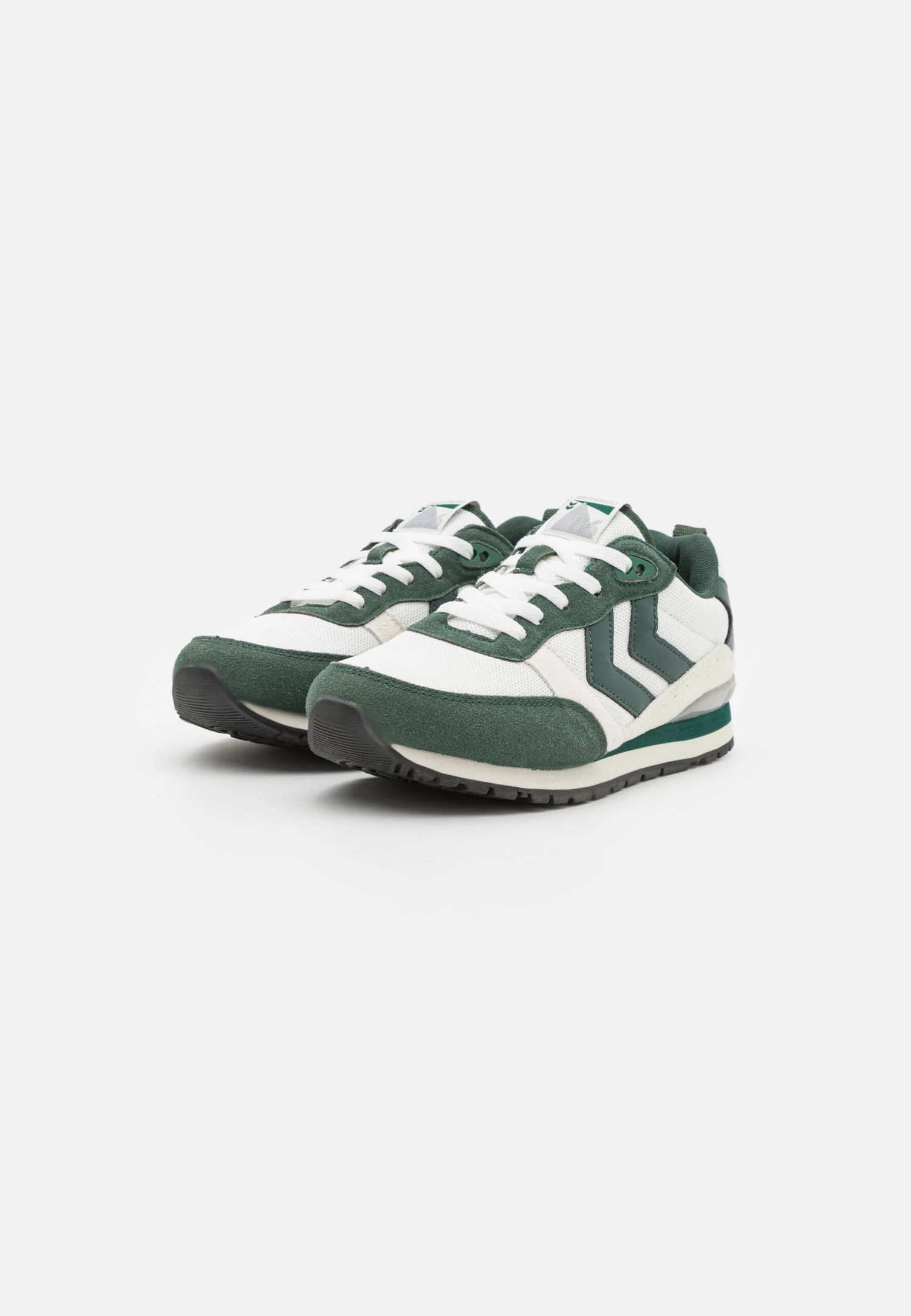 Hummel Monaco 86 Unisex - Trainers - White/Green 2 Hummel Monaco 86 Unisex - Trainers - White/Green - Image 2
