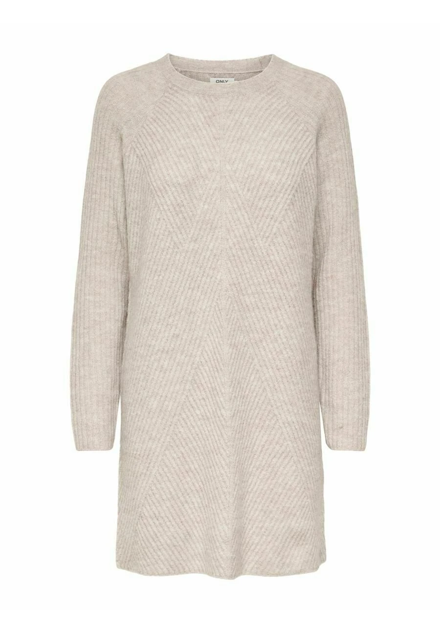 ONLY ONLCAROL LS - Jumper Dress - Pumice Stone 1 ONLY ONLCAROL LS - Jumper Dress - Pumice Stone