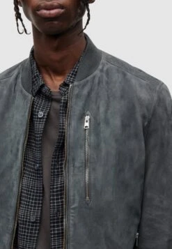 AllSaints Kemble- Leather Jacket - Slatestone Grey 11 AllSaints Kemble- Leather Jacket - Slatestone Grey -Modern Classic Shoes Store 1efba977fb6c4966aa2d876c2f1d5291