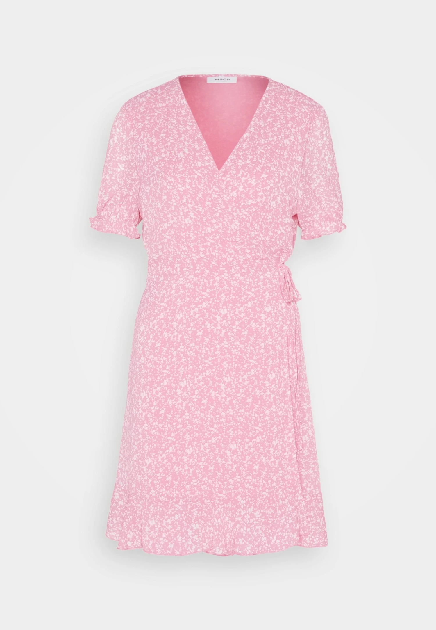 MOSS COPENHAGEN Elanina Rikklie Wrap Dress - Day Dress - White 5 MOSS COPENHAGEN Elanina Rikklie Wrap Dress - Day Dress - White - Image 5