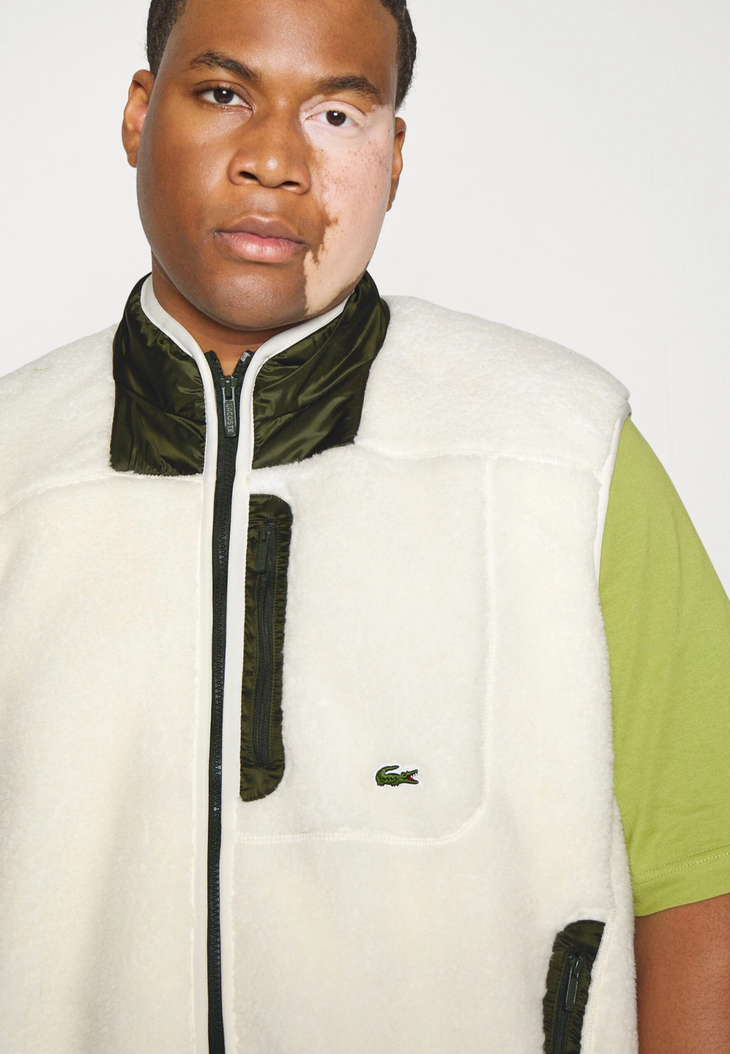 Lacoste Plus - Waistcoat - Lapland/Baobab 6 Lacoste Plus - Waistcoat - Lapland/Baobab - Image 6