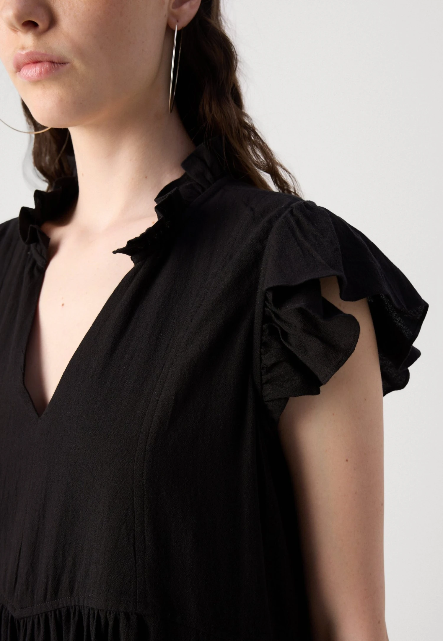 Mos Mosh IZHA DRESS - Maxi Dress - Black 8 Mos Mosh IZHA DRESS - Maxi Dress - Black - Image 8