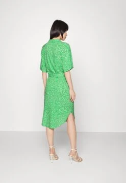 Monki Shirt Dress - Green Bright/Medow Green -Modern Classic Shoes Store 1fdec755e4814ee780f86aa71a231a1c