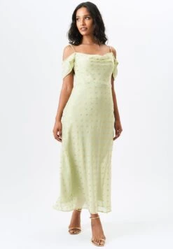 DROP SLEEVES - Day Dress - Sage Green