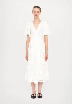 DIANE VON FURSTENBERG DELILAH DRESS - Day Dress - White