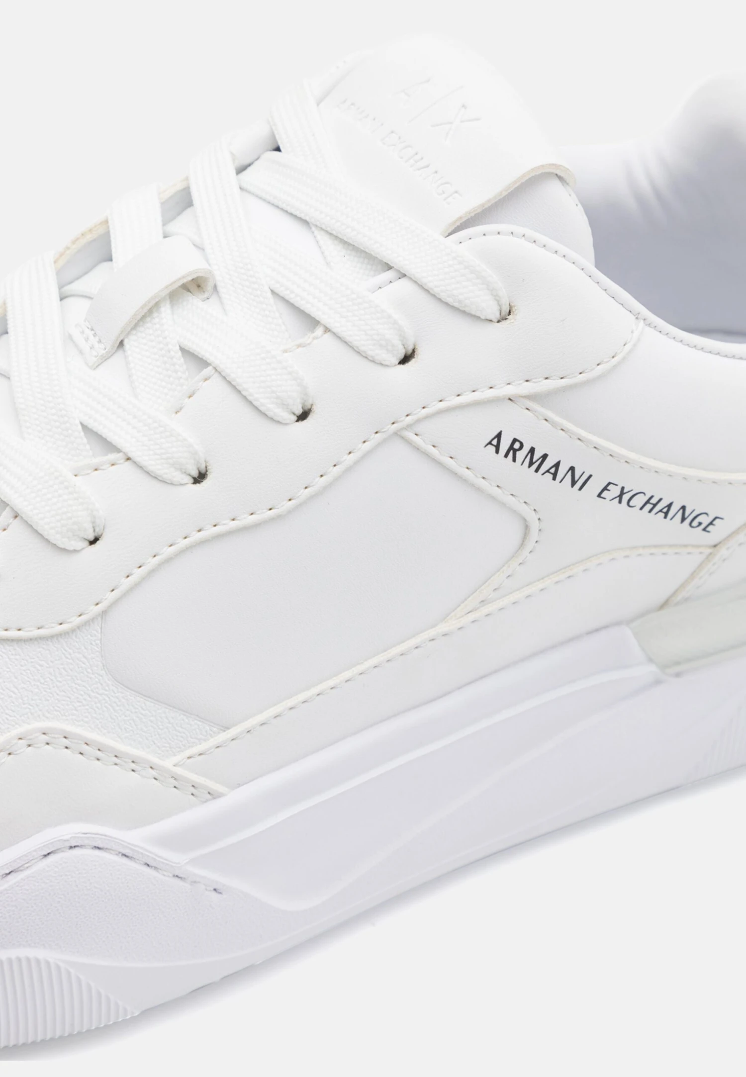 Armani Exchange FLICK - Trainers - Optical White 6 Armani Exchange FLICK - Trainers - Optical White - Image 6