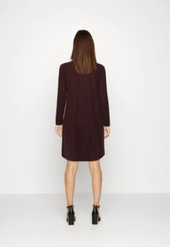 TOM TAILOR Denim Dress Cosy A Line - Jumper Dress - Bitter Chocolate Melange -Modern Classic Shoes Store 2147c53e88754604abc9394e5cca73b6