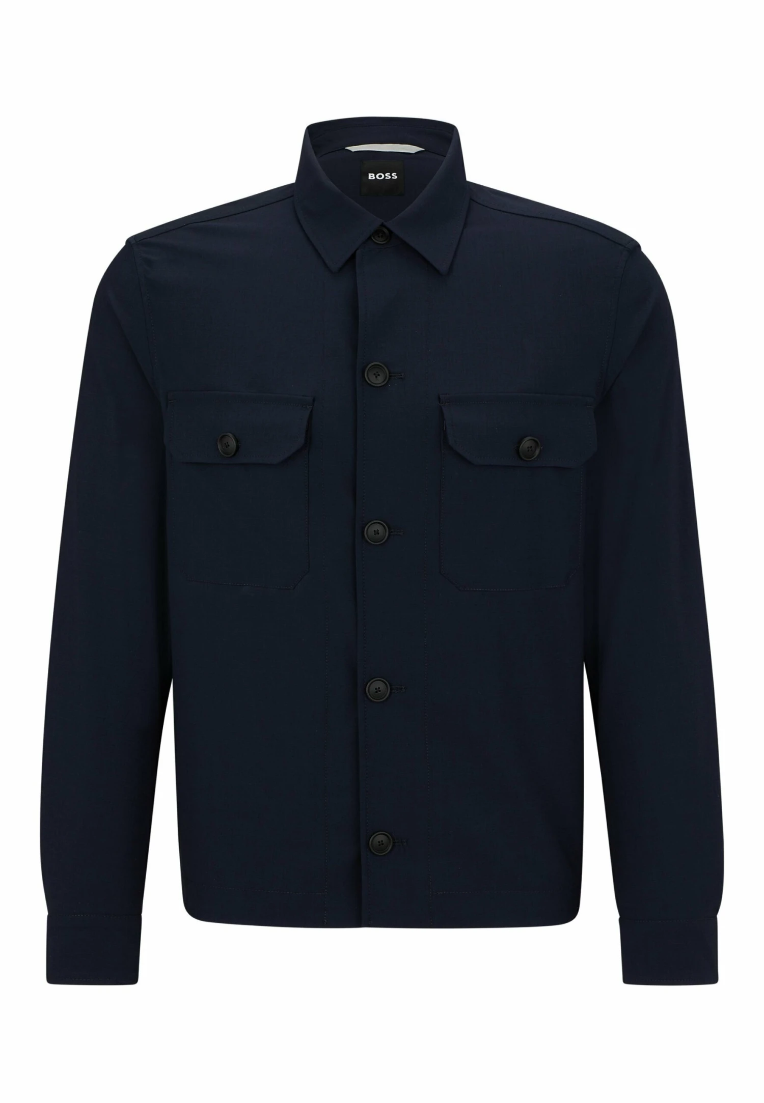 Boss P-Carper-Os-Wg-233F - Summer Jacket - Dark Blue Four 6 Boss P-Carper-Os-Wg-233F - Summer Jacket - Dark Blue Four - Image 6