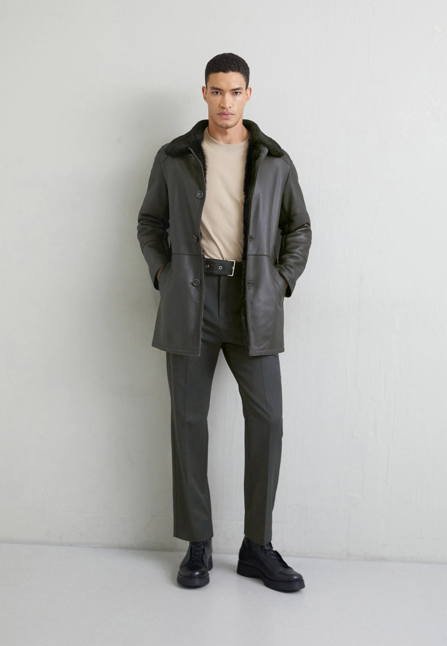 Burgalese - Leather Jacket - Black 2 Burgalese - Leather Jacket - Black - Image 2