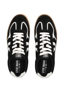 Steve Madden CARSON - Trainers - Black Suede -Modern Classic Shoes Store 2287a224dbbb46cab279a6073734f713