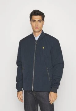 Lyle & Scott Quilted Liner Jacket - Light Jacket - Dark Navy