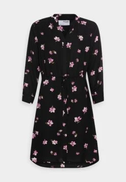 Selected Femme Slfdamina Dress - Day Dress - Black/Cylamen