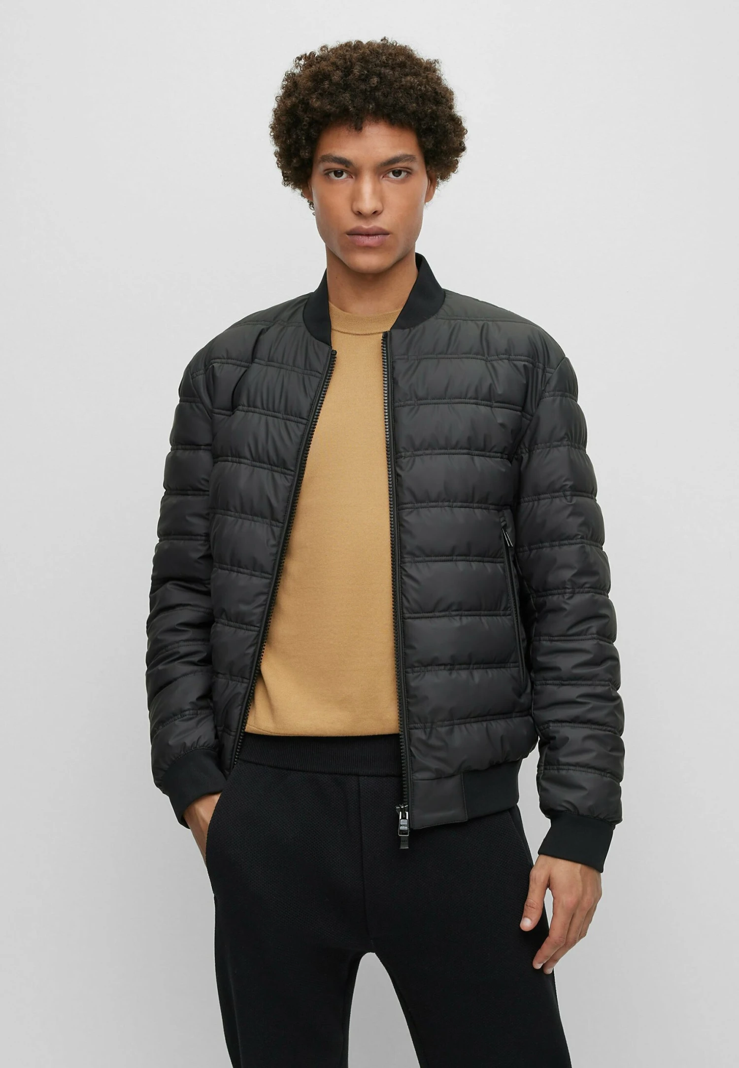 Boss Caradoc - Light Jacket - Black One 1 Boss Caradoc - Light Jacket - Black One