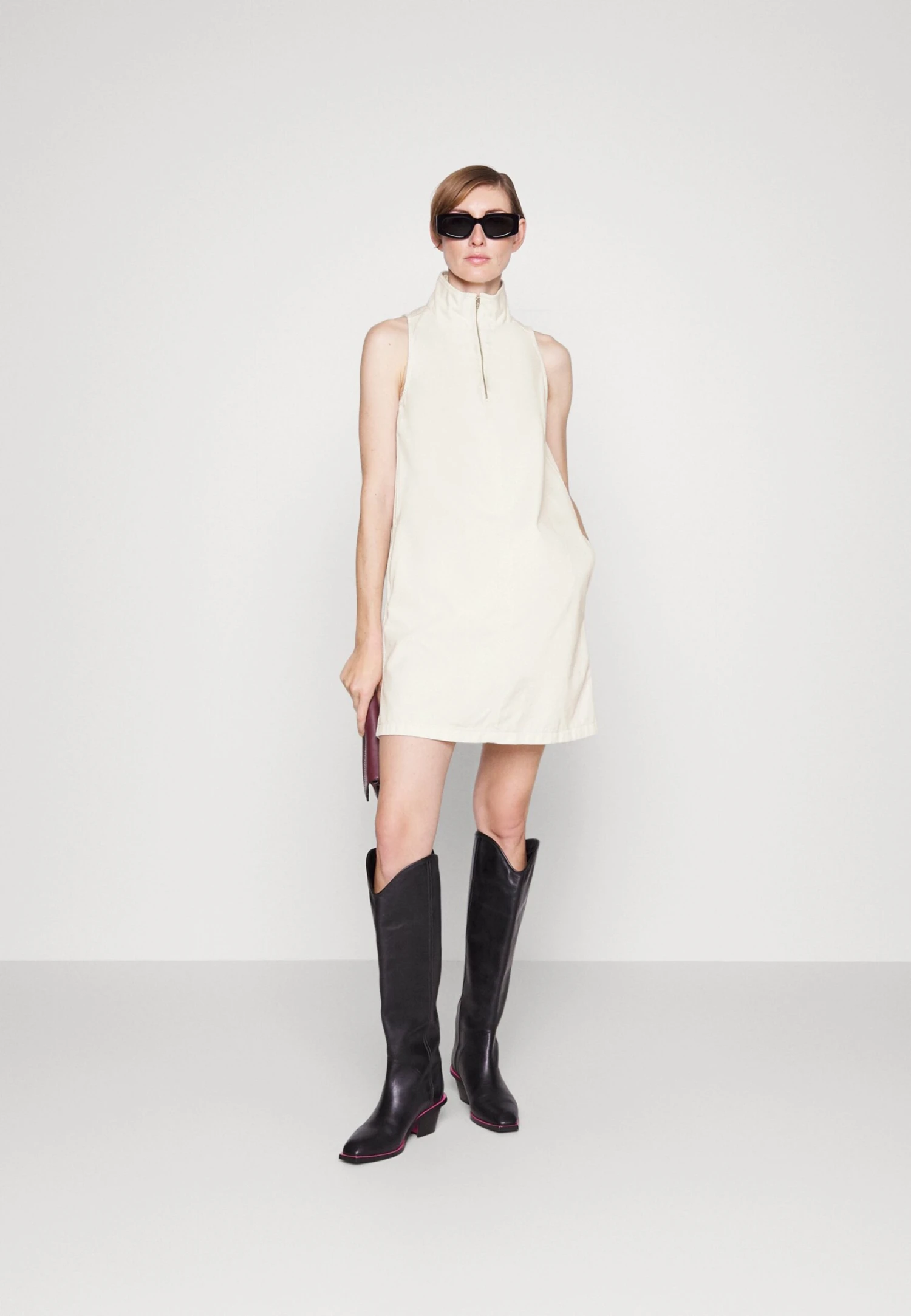 DRYKORN Meisje - Day Dress - Offwhite 2 DRYKORN Meisje - Day Dress - Offwhite - Image 2