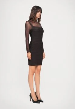 HERVE LEGER THE AMY DRESS - Cocktail Dress / Party Dress - Walnut-204 -Modern Classic Shoes Store 24e45b22741a4f648b3932e54aba474b