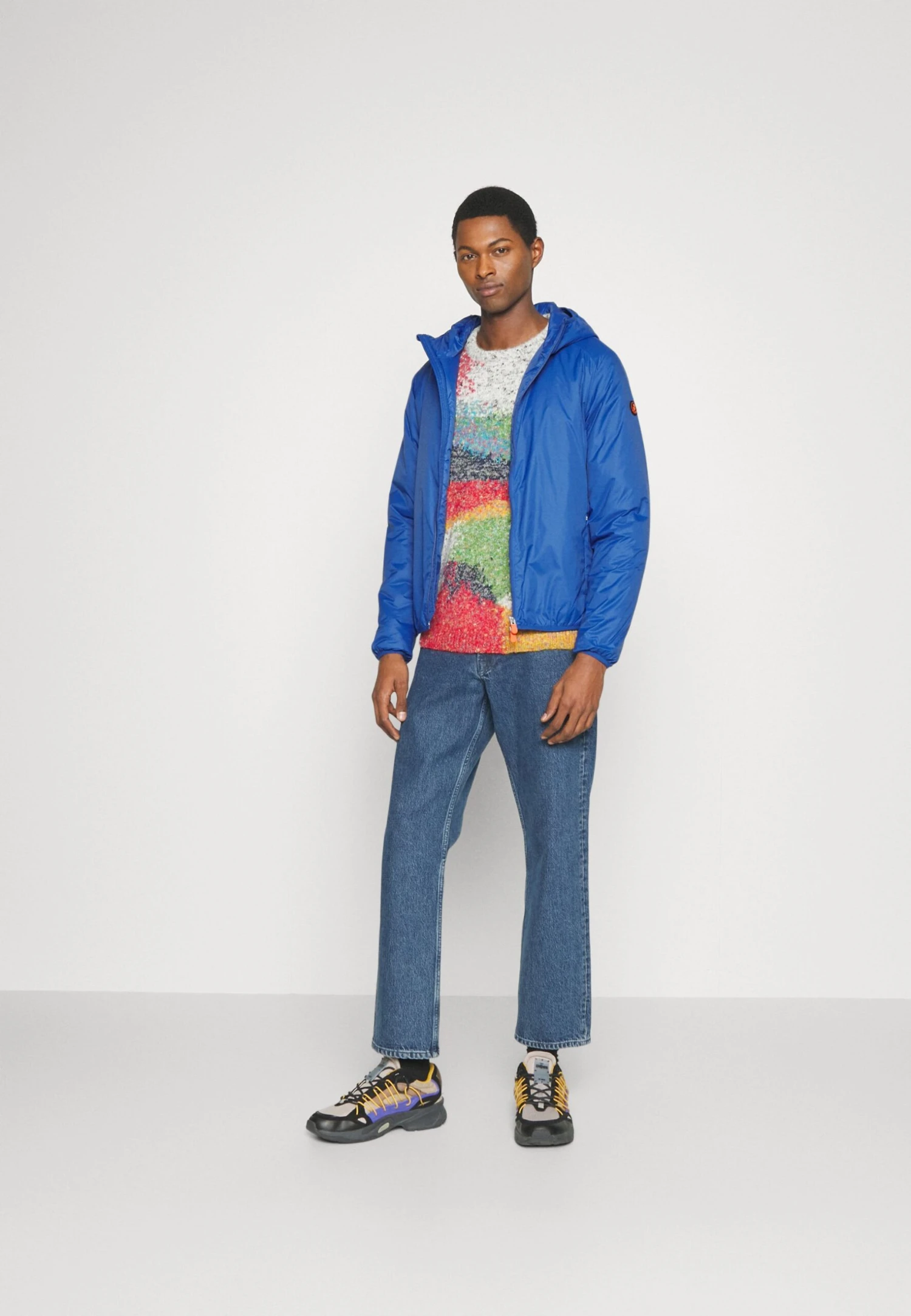 SAVE THE DUCK Mayson - Winter Jacket - Snorkel Blue 2 SAVE THE DUCK Mayson - Winter Jacket - Snorkel Blue - Image 2