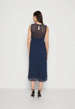 Vero Moda Vmmia Back Dress - Cocktail Dress / Party Dress - Navy -Modern Classic Shoes Store 25d6ec37dc5f4df0bbea6a5c1154ac9b