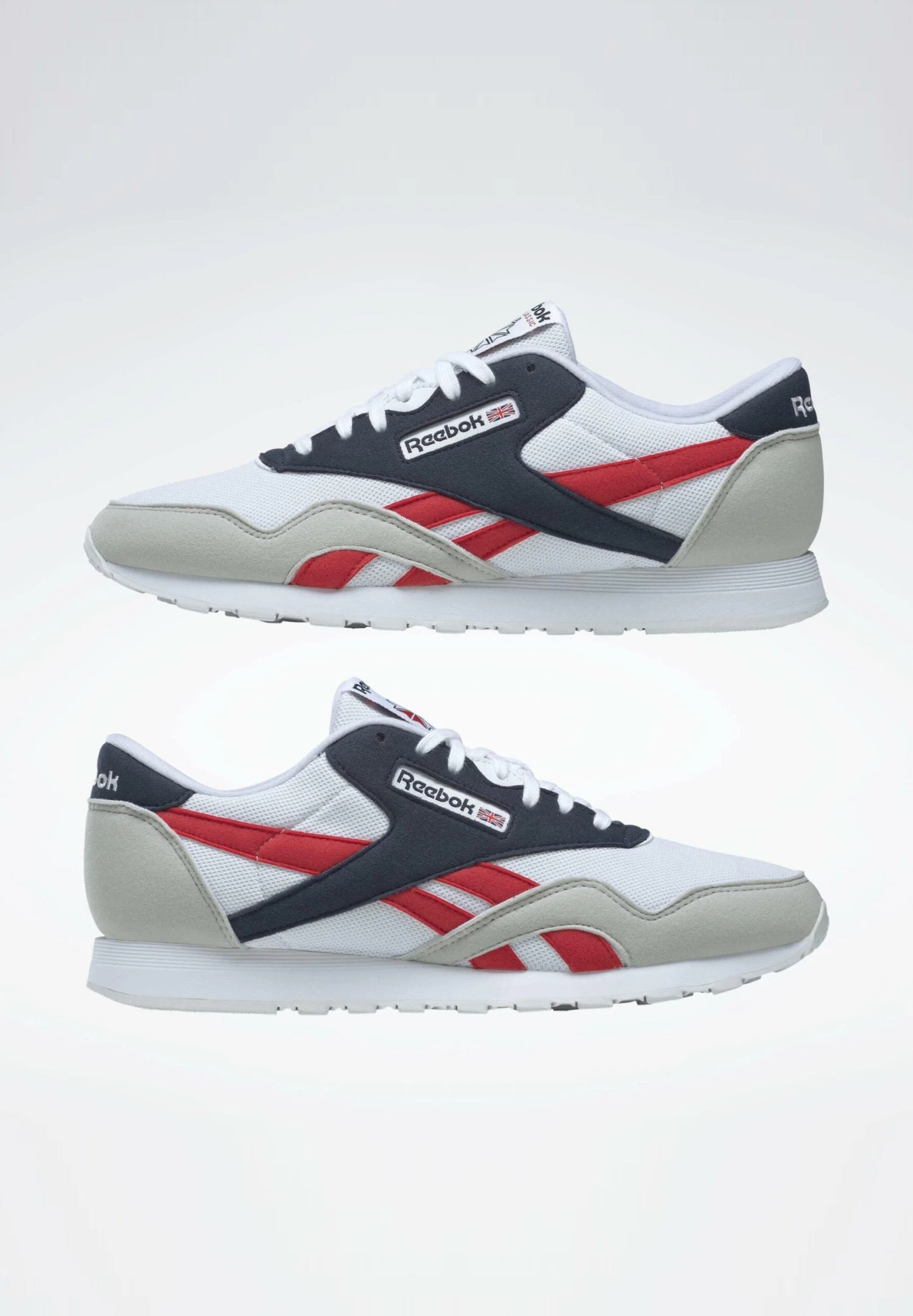 Reebok Classic Classic Nylon Foundation - Trainers - White 8 Reebok Classic Classic Nylon Foundation - Trainers - White - Image 8