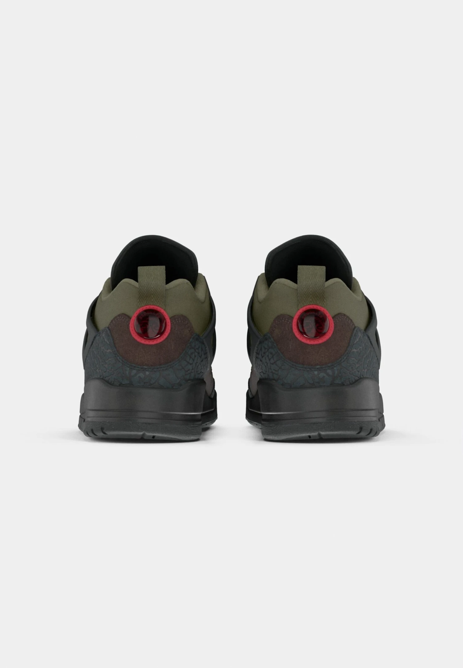 JORDAN SPIZIKE V2 - Trainers - Medium Olive/university Red/black/baroque Brown 4 JORDAN SPIZIKE V2 - Trainers - Medium Olive/university Red/black/baroque Brown - Image 4