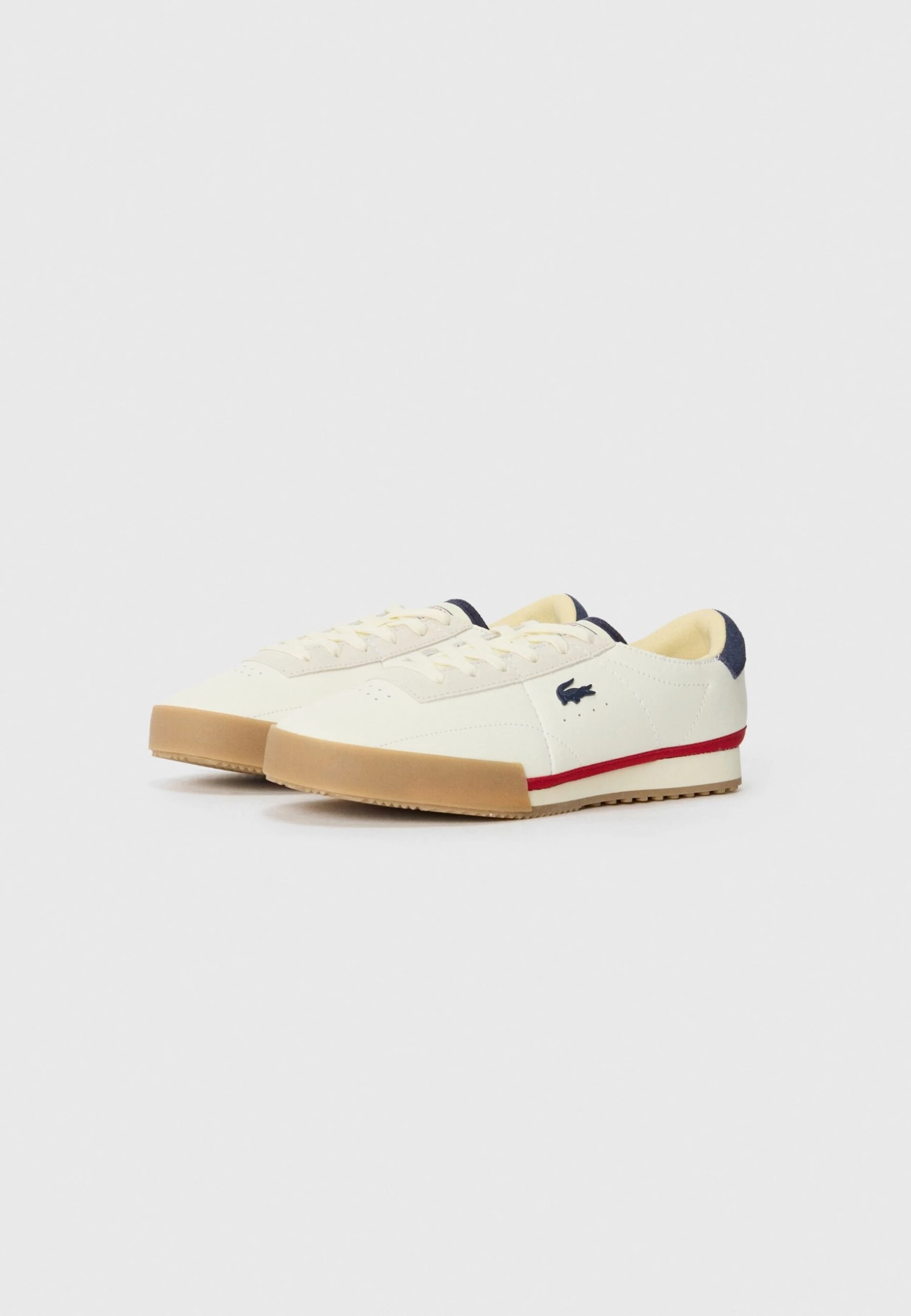 Lacoste AURA 225 - Trainers - White/navy/red 2 Lacoste AURA 225 - Trainers - White/navy/red - Image 2