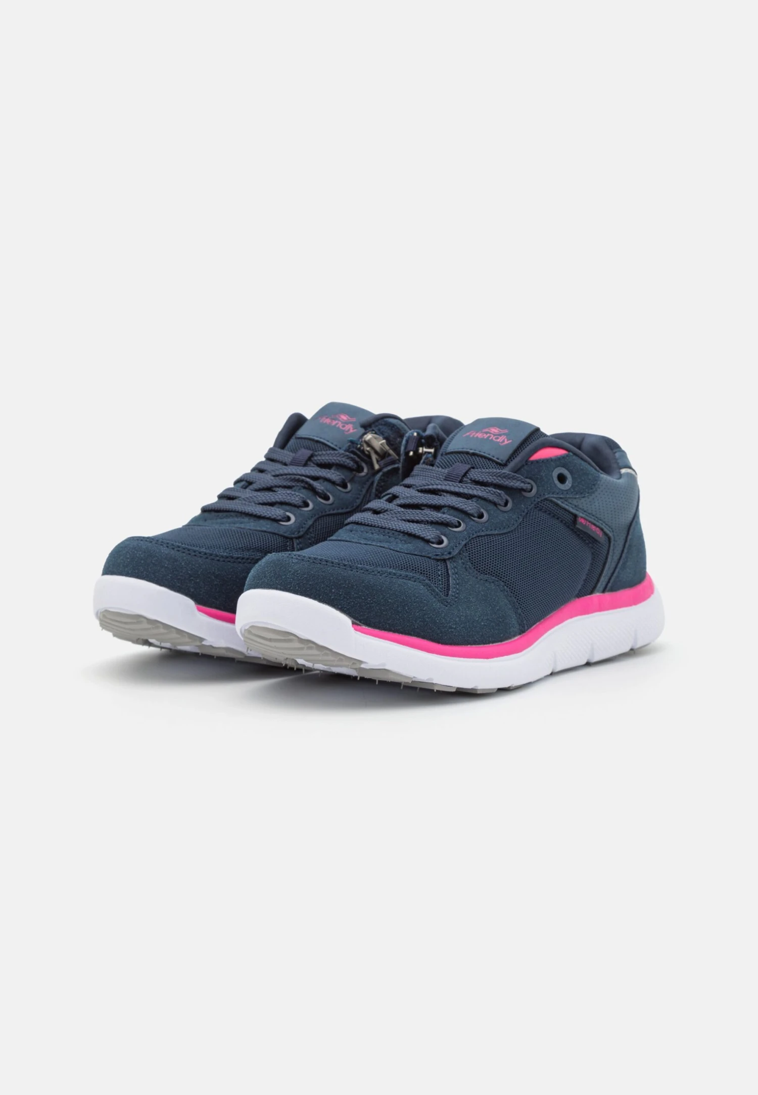 EXCURSION - Trainers - Navy/pink 3 EXCURSION - Trainers - Navy/pink - Image 3