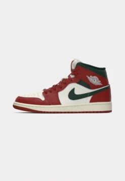 AIR JORDAN 1 MID - High-top Trainers - White/deep Royal Blue/university Red/neutral Grey/sail -Modern Classic Shoes Store 28aeb30a3f2344968835c2ae1136d3b4