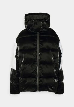 Calvin Klein Jeans Bold Logo Colorblock Puffer - Winter Jacket - Black/Bright White 10 Calvin Klein Jeans Bold Logo Colorblock Puffer - Winter Jacket - Black/Bright White -Modern Classic Shoes Store 292701f49596487b891d88748f3e6b03