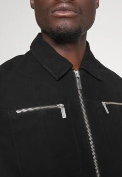 Selected Homme Slharchive Noos - Leather Jacket - Black -Modern Classic Shoes Store 29ddaadad20c4c4e85b59364b715fc03