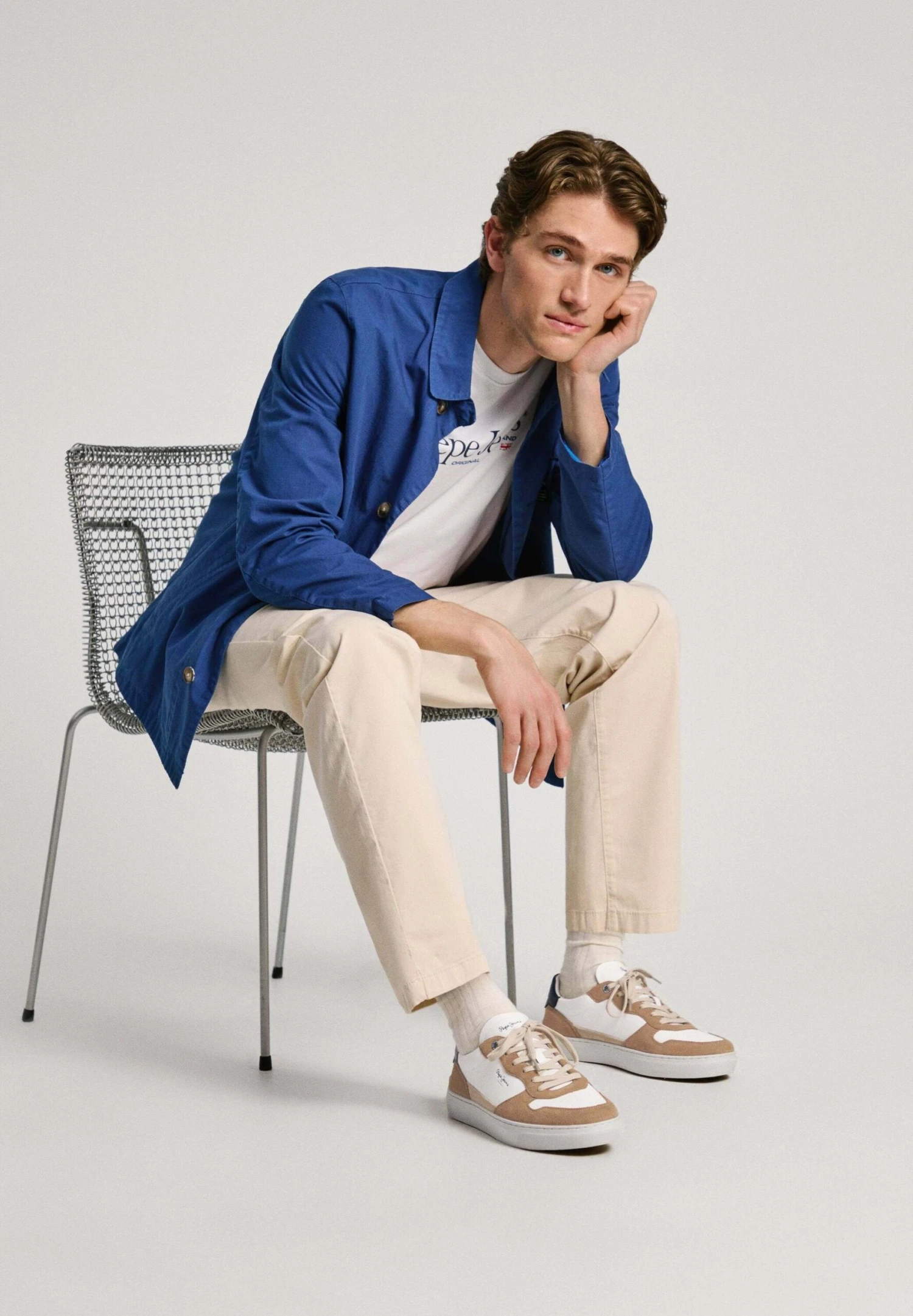 Pepe Jeans CAMDEN NATURE - Trainers - Tobacco Brown 1 Pepe Jeans CAMDEN NATURE - Trainers - Tobacco Brown